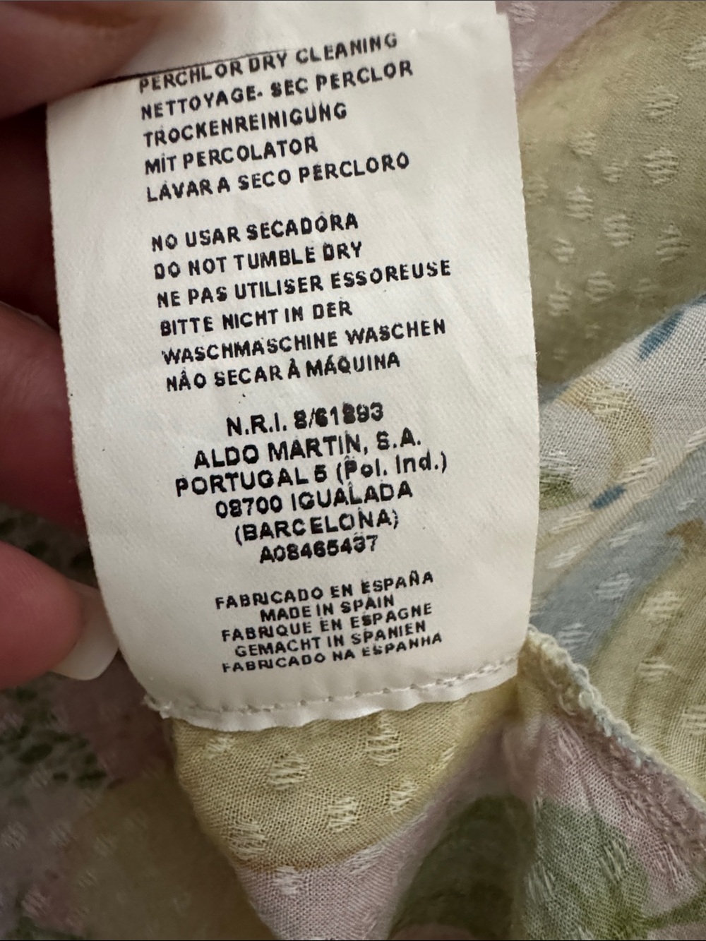 Aldo Martins Abstract Print Knit Tie Waist Midi Cardigan Dress Floral Lemons O/S - Picture 15 of 16